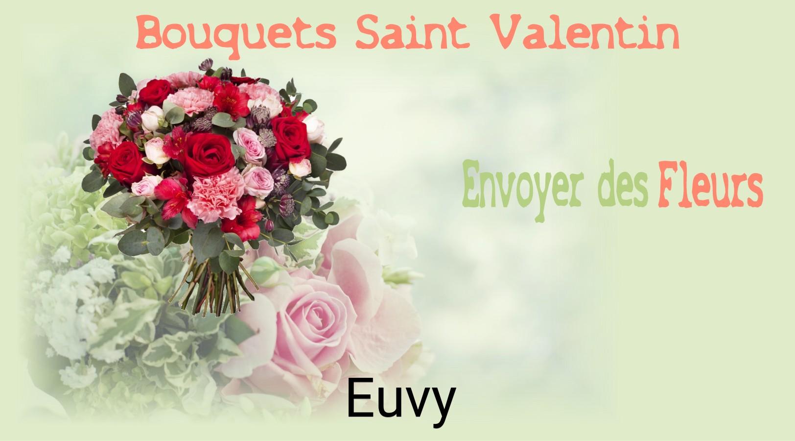 Roses de Saint-Valentin livrées à Euvy